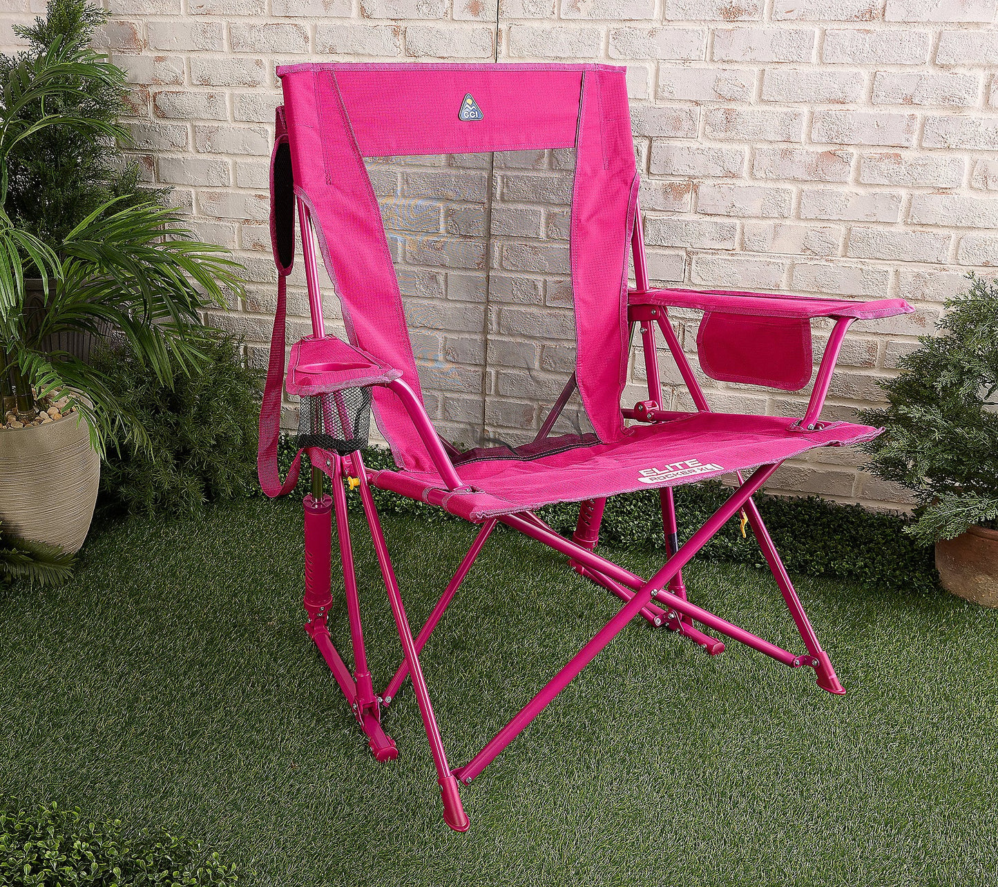 Outdoor XL Elite Portable Rocking Chair with Pocket