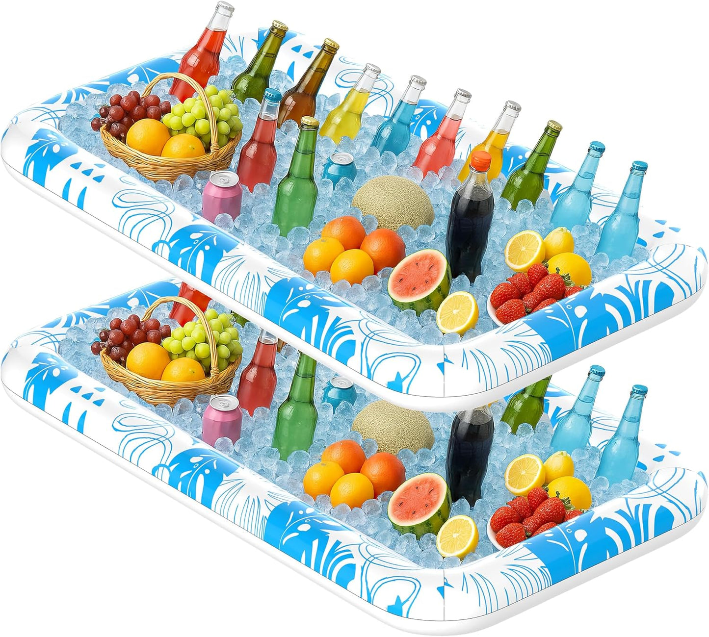 Thickened Inflatable PVC Mat | 120x58cm Portable Outdoor Pad | Multi-Purpose Water Play & Picnic Cushion