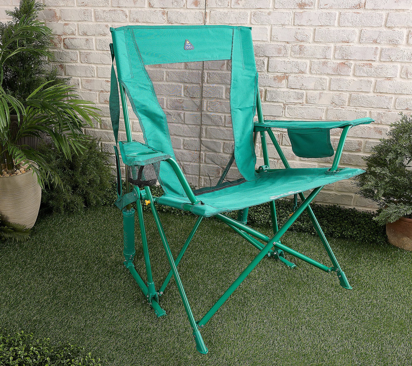 Outdoor XL Elite Portable Rocking Chair with Pocket
