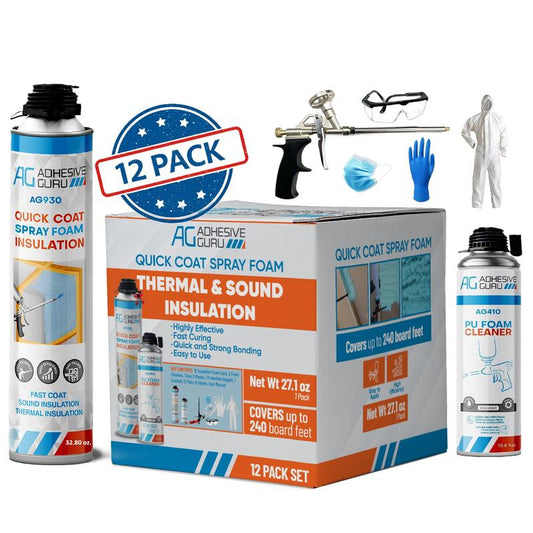 Polyurethane Insulation Spray Foam Set（12 Pack）-Two Items Per Purchase Only