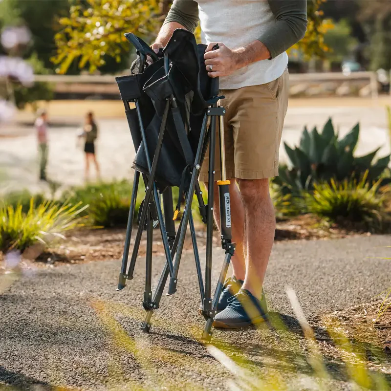 Outdoor XL Elite Portable Rocking Chair with Pocket