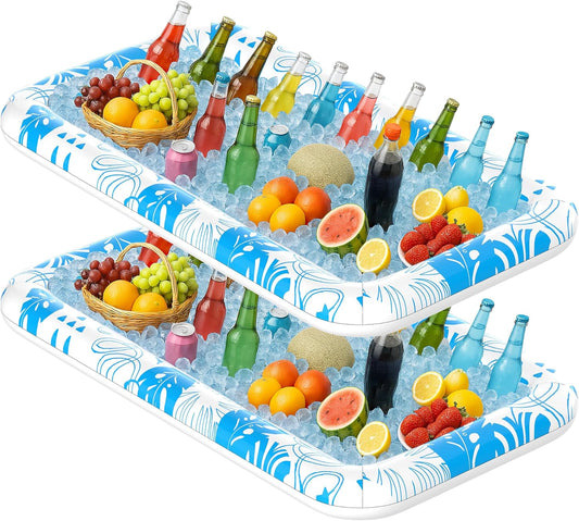 Thickened Inflatable PVC Mat | 120x58cm Portable Outdoor Pad | Multi-Purpose Water Play & Picnic Cushion